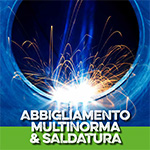Brochure abbigliamento multinorma e saldatura